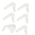 thumbnail image 5 of Soug 1 Pair Side For Safety Glasses Clip On Spec Shields Clear New, 5 of 9