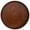 Coffee, variant on Solid Wood Serving Tray, Round Non-Slip Tea Coffee Snack Plate Food Meals Serving Tray with Raised Edges for Home Kitchen Restaurant (9.5inch, Brown,1PC)