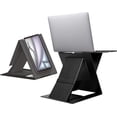 thumbnail image 1 of Folding Laptop Stand Lap Desk  Portable &amp; Mini Computer Stand Laptop Desk for Travel and Home Office  Ergonomic Design with Adjustable Viewing Angles  Lightweight Laptop Cooling Stand, 1 of 7
