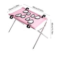 thumbnail image 3 of Iron Pet Grooming Hammock, Detachable Pet Grooming Bed, Dog Grooming Hammock with 8-Hole Design, for Cats Dogs Kitten Puppy Small Medium Large Breed Indoor Home Hair Cutting Ear Cleaning, 3 of 6