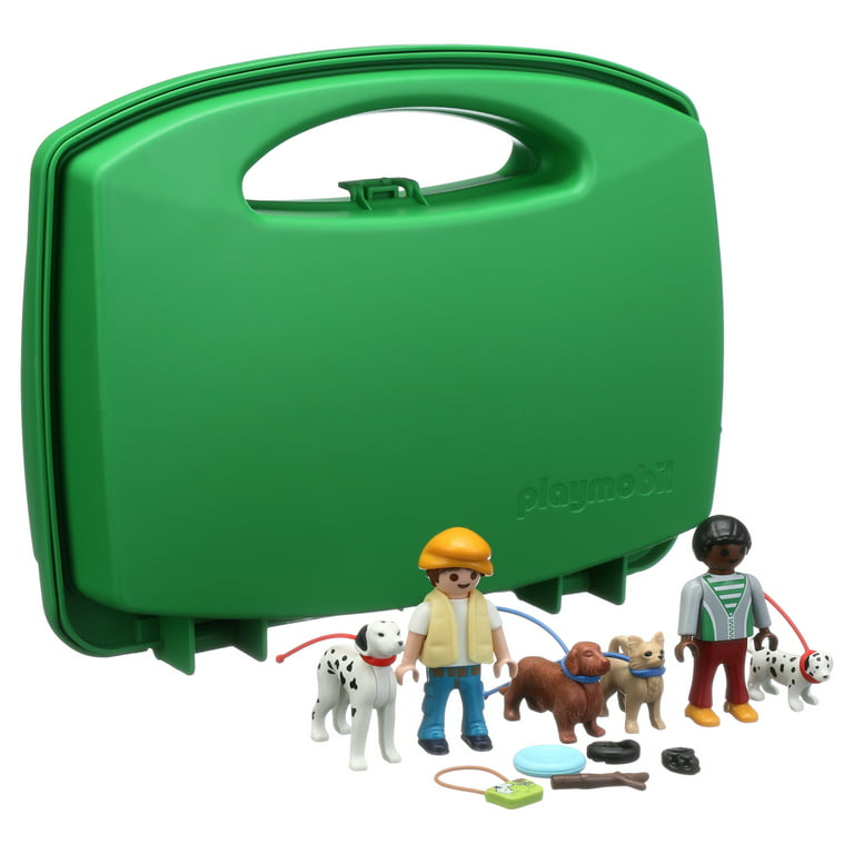  Playmobil Vet Visit Carry Case Playset : Toys & Games