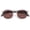 Clear Tortoise Fade, variant on Sunski Avila Sunglasses Color: Clear Tortoise Fade