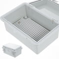 thumbnail image 1 of SHISUYAN Outdoor Junction Box Waterproof Dustproof Plastic Electrical Box DIY Accessory, 1 of 8