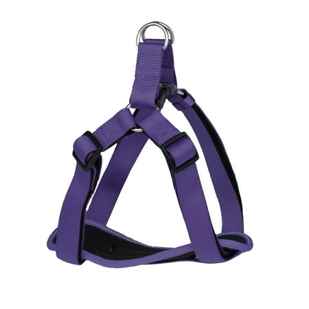 Vibrant Life Comfort Purple Padded Dog Harness, Large, 22-36 in