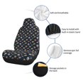 thumbnail image 6 of Sikiie Fastfood Car Seat Covers 2PCs Front Car Seat Covers Universal fit for Most Cars SUVs and Trucks-1, 6 of 9