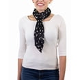 thumbnail image 6 of Capelli New York Fashion Prints Skinny Scarf Wrap Shawl, 6 of 6