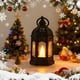 thumbnail image 4 of Lámpara de viento hexagonal sin llama | Vela LED con forma de mano de esqueleto a pilas | Decoración para Halloween y Navidad | Decoración de escritorio para fiestas, 4 of 5