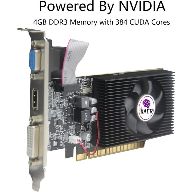 NVidia GeForce GT740 4GB DDR5 DVI VGA HDMI PCIe Graphics Card