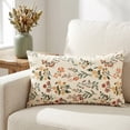thumbnail image 2 of REGALWOVEN 2 Pcs Classical Floral Decoration Throw Pillow Cover Pattern Pillow Cases for Outdoor Indoor Flower-4 18" x 18", 2 of 6