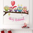thumbnail image 6 of Guozer Clearance Cartoon Owl Bathroom Stickers 1PCS Winter Decoration Stickers for Glass Christmas Wall Decals for Bedroom, Playroom, Living Room, School, Nursery, Kindergarten, 6 of 8