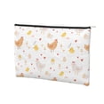 thumbnail image 2 of Haiem Funny Chicken Music Lover Merch Makeup Bag, Cosmetic Bag,Singer Fans Cosmetic Bag, Portable Stationary Storage Organizer, Travel Makeup Bag, 2 of 8