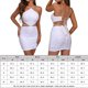 thumbnail image 2 of Minivestido Básico Mini vestido básico de lentejuelas Estilo sexy Ropa de fiesta de cóctel para mujer (Blanco M) Cgtredaw para Mujer Blanco T M, 2 of 8