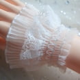 thumbnail image 3 of Poignets de Poignet pour Femmes Dames Ados, Fausse Manche, Femmes Douces Fausses Manches Chauffe-Poignets, 3 of 5