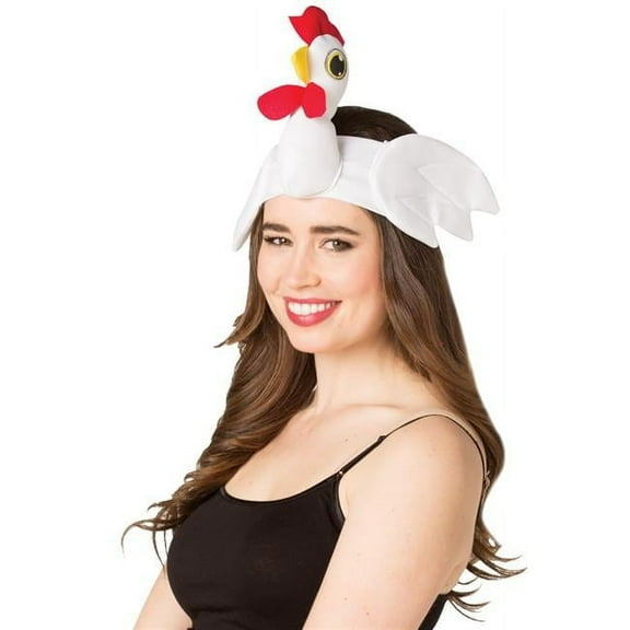 Rasta Imposta Chicken Happy Headband, Adult-Sized