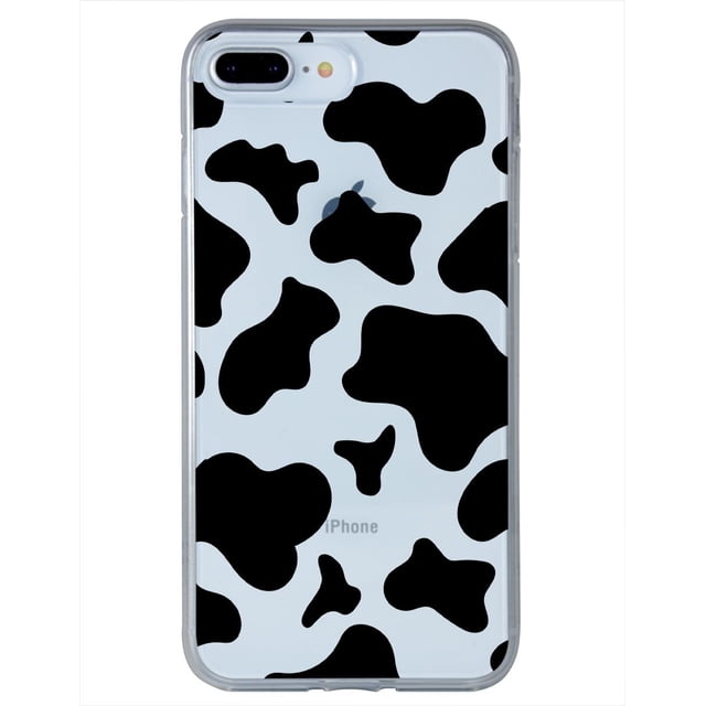 Funda para iPhone 7 Plus InstaCase Vaca Animal Print Uso Rudo Protector Antigolpes
