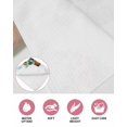 thumbnail image 6 of Easter Eggs Kitchen Dish Towels for Drying Dishes Set of 4, Blue Floral Basket Leaves Rustic Botanical Waffle Weave Microfiber Hand Tea Bathroom Towels Quick Dry & Absorbent Towel 12x12, 6 of 7