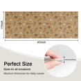 thumbnail image 5 of Brown Christmas Pattern Kitchen Rug Mat,Kitchen Runner Rugs Non Skid Washable,Decorative Kitchen Floor Mats for Kitchen,Sink,Laundry,17"X47", 5 of 5