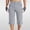 Gray, variant on ZOYOEN Mens Capris Pockets with Pockets- Casual Relaxed Fit Comfort Waist Stretch Cargo Shorts Black Size 30-40