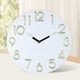 thumbnail image 5 of Reloj de Pared Solar Cateissary Decoración Habitaciones Amarillo Verde, 5 of 6