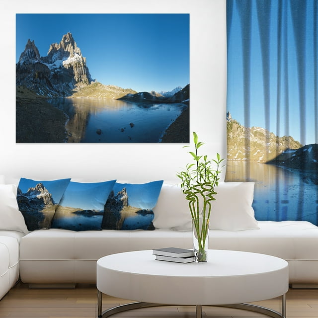 Paysage des Montagnes des Payrenees - Œuvre d'Art Moderne sur Toile