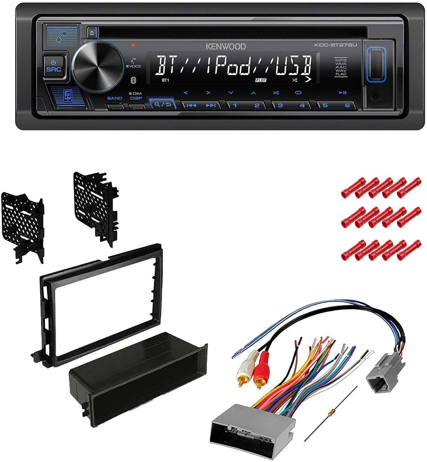 KIT8137 Kenwood Car Stereo with Bluetooth for 2005-2012 Ford Super Duty