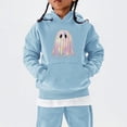 thumbnail image 2 of YunPes Girls Hoodies Oversized Baggy Long Sleeve Sweatshirt Cute Cartoon Ghost Halloween Shirt Teen Fall Winter Daily Wear, 2 of 6