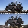 thumbnail image 2 of Thinsony Black Spare Tire Cover Easy To Install Durable Reliable Protection For Wheel Appearance Cloth black 13 inches 1Set, 2 of 6