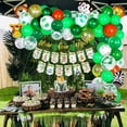 thumbnail image 7 of Wild One Birthday Decorations, Baby New Born to 12 Months Photo Banner, Wild One Year Garland, Jungle Safari Animal Theme 1st Birthday Party Supplies for Baby, 7 of 7
