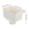 thumbnail image 2 of Moluckfu Conector Para De PVC Beige Duradero Para Recolección, 2 of 8