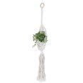 thumbnail image 2 of Panier suspendu en corde de coton tissée à la main pour pot de fleurs, décoration de balcon ou de jardin, 2 of 4