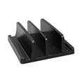 thumbnail image 2 of Miulika Vertical Laptop Stand Accessories Multifunction Dual Slots Design Stable Durable Black, 2 of 9