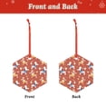 thumbnail image 2 of Cauagu Cute Poodle Dog Pattern Acrylic Christmas Pendant,1-Pack Christmas Ornaments Xmas Tree Decor Christmas Décor with Ribbon Cute Tree Hanging for Party Favors-Hexagon, 2 of 7