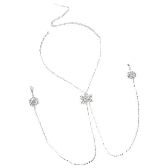 Fake Nipple Rings Nipplerings with Chain None Piercing Nipple Rings with Necklaces Adjustable Nipple Noose Nipple Jewelr