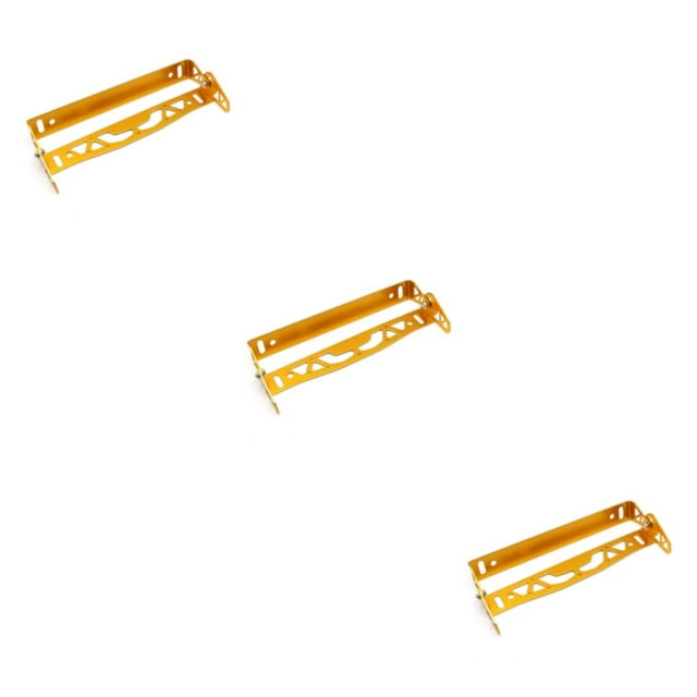 maskred Personalized License Plate Frame - Easy Installation Print Personalized Item Car License Plate Frame gold 24.5*21*3cm 3Set