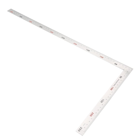 300mm×150mm/500mm×250mm Angle Ruler, Measurement Square Tool Square Angle Ruler, Measuring For Marking