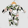 thumbnail image 4 of Pochacco Baby Footless Rompers, Long Sleeve Baby Onesie Jumpsuit for Boys Girls, 4 of 8