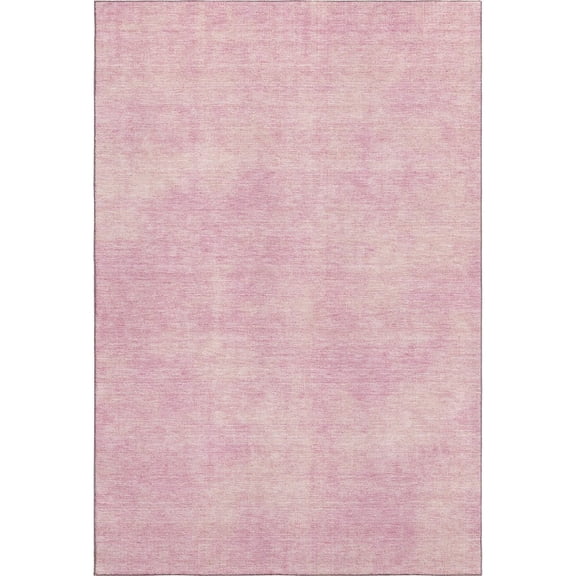 Addison Rugs Mayfield Premium Machine Washable Transitional Abstract Pink Rectangle Rug, 5' x 7'6"