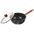 thumbnail image 1 of BESTYASH Household Pot Milk Cooking Pot Black Non Stick Cooking Porridge 1Pack, 1 of 6
