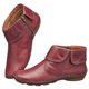 thumbnail image 4 of Fiudx Botas Retro, Zapatos Elegantes, Punta Puntiaguda, Mujer, Comodas Botas Planas Sin Cordones, para Uso Informal, para Fiestas y Trabajo, Estilo Moderno, Suela Suave de Cuero Artificial., 4 of 4
