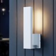 thumbnail image 5 of LEEKI - Modern Outdoor Light Fixture - L-Shaped Exterior Light Fixture - 14W 3000K - Anti Rust (White, 14.5 Inch), 5 of 8