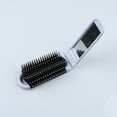 thumbnail image 4 of Peine de viaje Soidarity Espejo Cepillo de pelo plegable ABS, 4 of 6