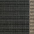 thumbnail image 3 of Couristan Wicker Stitch Area Rug, Black/Cocoa ,Rectangle, 5'10" x 9'2", 3 of 3