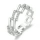 thumbnail image 1 of Jumpingount Anillo Irregular para mujer, anillos de apertura ajustables de aleación de Zinc, decoraciones de mano para citas, joyería para madre Ropa, zapatos y accesorios Miscelánea, 1 of 6