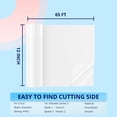 thumbnail image 3 of Vinilo HTVRONT blanco permanente de 12 x 20 m para Cricut & Silhouette, 3 of 8