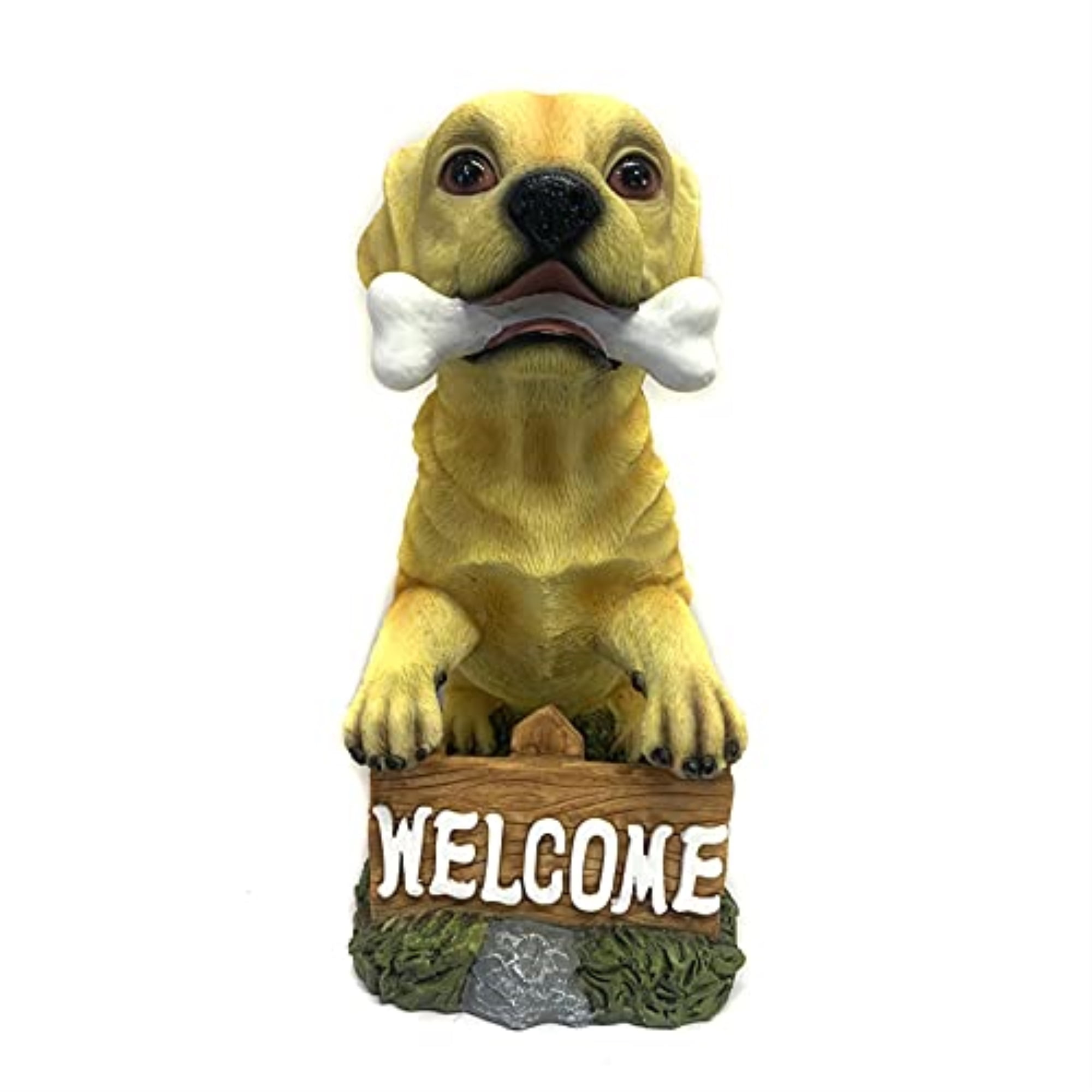 8050818 LAB DOG STATUE Infinity Assorted Polyresin 14.17 in. H