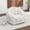 Beige, variant on Noble House Revon Giant Corduroy Bean Bag Chair with Armrests, Cozy Memory Foam Lounge Couch for Living Room, Dark Gray