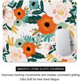 thumbnail image 3 of Mouse Pad with Stitched Edge Premium-Textured Mouse Mat Waterproof Non-Slip Rubber Base Rectangle Mousepad for Laptop Computer PC Gaming Office 11.8×9.85 inches, Cute Flower, 3 of 6