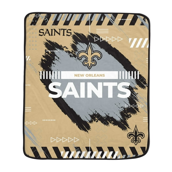 Pegasus New Orleans Saints 60" x 72" Game Tech Ultra Cozy Blanket