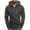 A-Dark Gray, variant on Miluxas Men's Casual Zip Up Hoodies Lightweight Full-Zipper Long Sleeve Coat Plaid Jacquard Drawstring Hooded Sweatshirts Gray XL(XL)