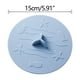thumbnail image 2 of Recogedor de Pelos para Ducha, Instalación con Ventosa, Forma Cuadrada para Fácil Extracción, Multiusos En Baño, Bañera y Cocina, Tamaño de 5,91 X 5,91 Pulgadas, Incluye 1 Recogedor., 2 of 6